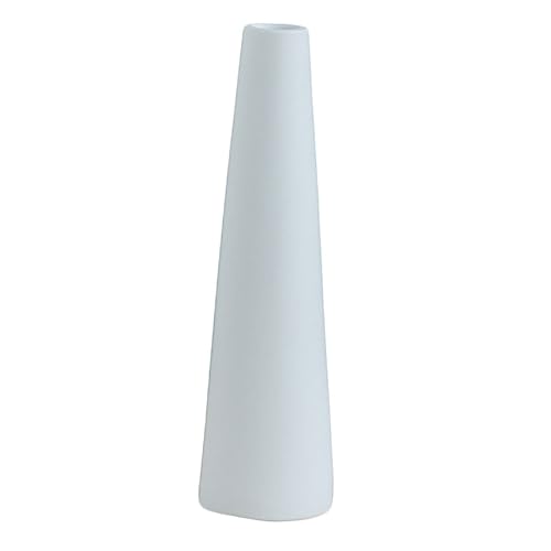 Gatuida Weiße Keramikvase Nordischer Art Blumenvase Keramikblumenvase Für Büro Balkon Zuhause Dekoration Blumenschmuck von Gatuida