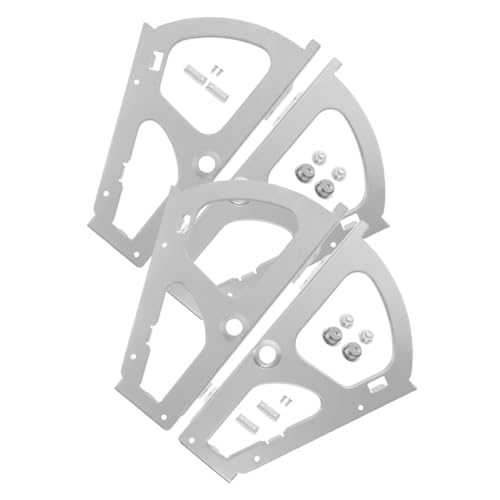 Gatuida 2 Paare Schuhschrank Scharniere Metall Schuhschubladen Klappbeschläge Flip Rahmen Ersatz für Einlagige Schuhregale Schuhschrank Halterung Langlebig und Vielseitig Einsetzbar von Gatuida