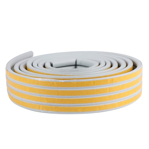 Gatuida 2 Rollen Selbstklebendes Dichtungsband Tür Fenster Abdichtung Streifen Schalldämmend Winddicht Wasserfest Stoßfest Vielseitig Zuschneidbar Langlebig für Türrahmen und von Gatuida