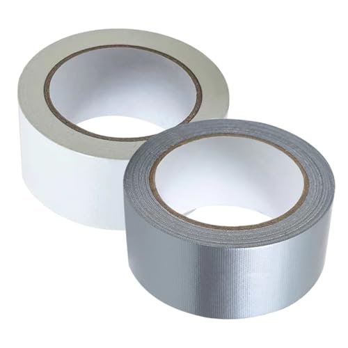 Gatuida 2 Rollen Selbstklebendes Winddichtes Fensterabdichtungsband Weiß Silber Stark Klebend Flexibel Zugluftstopper Türrahmen Fensterdichtung Spurlos Entfernt von Gatuida