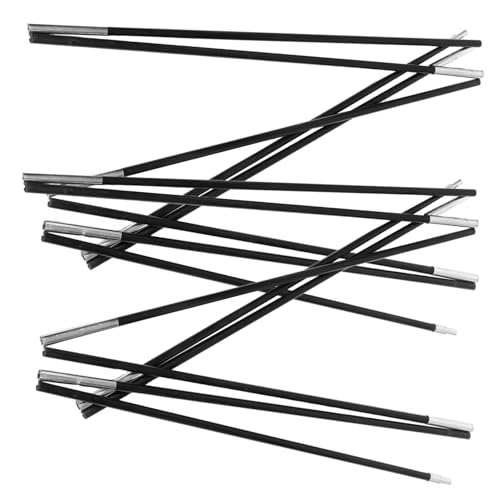 Gatuida 2 STK. Zeltstangen Glasfaser Robust Leicht Camping Zeltgestänge Ersatz für Outdoor Trekking Zubehör von Gatuida