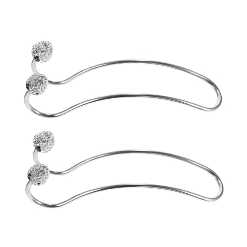 Gatuida 2 STÜCK Edelstahl Haken Auto Rücksitz Aufbewahrungsklammer mit Strass Multifunktionale Auto hängemöglichkeit Robust und Stilvoll für Taschen und Zubehör Gatuida 2 STÜCK Edelstahl Haken Auto Rücksitz Aufbewahrungsklammer mit Strass Multifunktionale Auto hängemöglichkeit Robust und Stilvoll für Taschen und Zubehör von Gatuida