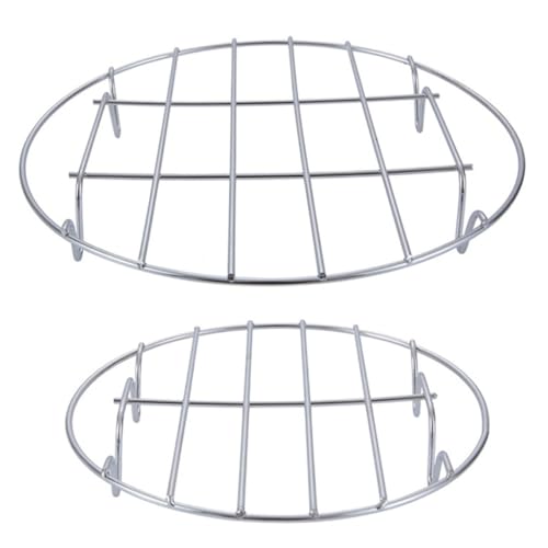 Gatuida 2 STÜCK Teiliges Dampfgarer Rack Hitzebeständiges Multifunktionales Steamer Gestell für Gleichmäßiges Kochen Platzsparend für Gedämpfte Speisen Wie Dumplings und Dim Sum Gatuida 2 STÜCK Teiliges Dampfgarer Rack Hitzebeständiges Multifunktionales Steamer Gestell für Gleichmäßiges Kochen Platzsparend für Gedämpfte Speisen Wie Dumplings und Dim Sum von Gatuida