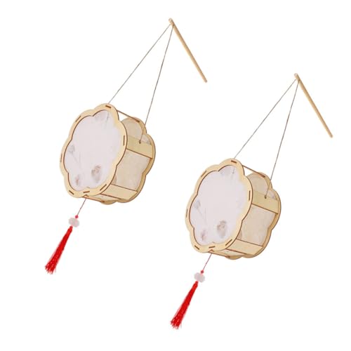 Gatuida 2 Sätze DIY Laternen Bastelset Beige mit Blumen und Grasmuster Leichte Holzmaterialien Kreative Festivaldekoration Handliche Laternen mit Quasten für Zufällige Farbe Gatuida 2 Sätze DIY Laternen Bastelset Beige mit Blumen und Grasmuster Leichte Holzmaterialien Kreative Festivaldekoration Handliche Laternen mit Quasten für Zufällige Farbe von Gatuida