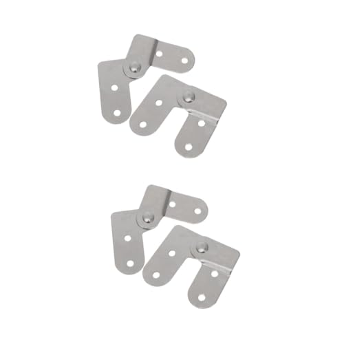 Gatuida 2 Sätze Klapptisch Hardware Zubehör Klappleiterscharnier Klapptrittleiterscharnier Befestigung Leichtes Trittleiterscharnier Dachbodenleiterscharnier 2 Stück * 2 von Gatuida