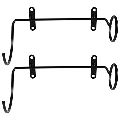 Gatuida 2 Sätze Wrought Iron Weinregal Kreativer Weinflaschenhalter Für Stilvolle Präsentation Und Aufbewahrung Schwarz Für Zuhause Oder Gastronomie 2 Stück * 2 Gatuida 2 Sätze Wrought Iron Weinregal Kreativer Weinflaschenhalter Für Stilvolle Präsentation Und Aufbewahrung Schwarz Für Zuhause Oder Gastronomie 2 Stück * 2 von Gatuida