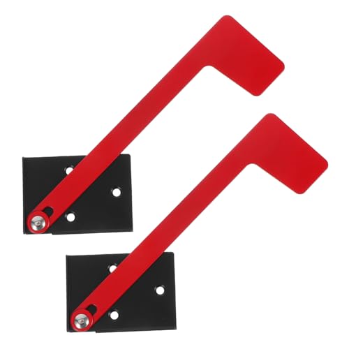 Gatuida 2 Satz Professionelles Metall Briefkastenflaggen Ersatz Haftend für Briefkasten Dekoration und Feiertagsfeiern Langlebig Einfach zu Montieren Vielseitig Einsetzbar von Gatuida
