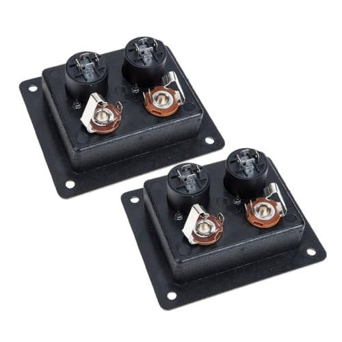 Gatuida 2stücke Lautsprecher Anschlussklemme Terminal Quadratisches Design Einfache Für Subwoofer Und -audiosysteme Für Auto Und Heimgebrauch von Gatuida