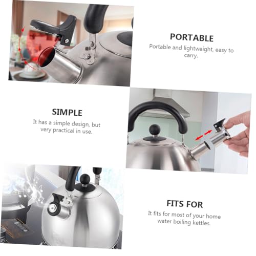 Gatuida 2 Stück Edelstahl Whistling Kettle Ersatz ausguss Langlebig Lautes Pfeifen Passend für Wasserkessel Vielseitiges Kesselflöten zubehör für Zuhause Büro Restaurant und Mehr Gatuida 2 Stück Edelstahl Whistling Kettle Ersatz ausguss Langlebig Lautes Pfeifen Passend für Wasserkessel Vielseitiges Kesselflöten zubehör für Zuhause Büro Restaurant und Mehr von Gatuida