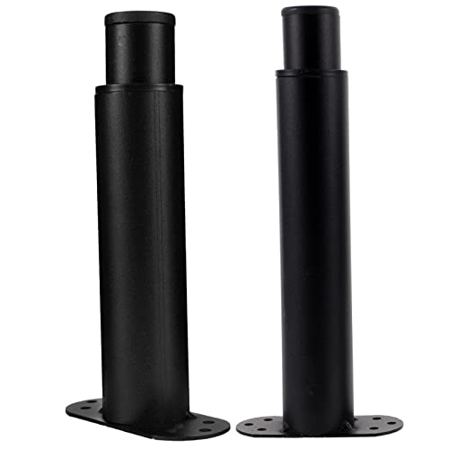 Gatuida 2 Stück Einstellbare Bettgestell Unterstützung Beine Teiliges Holz mit Verstellbarer Höhe Robust und Installieren für Betten Sofas und Möbel von Gatuida