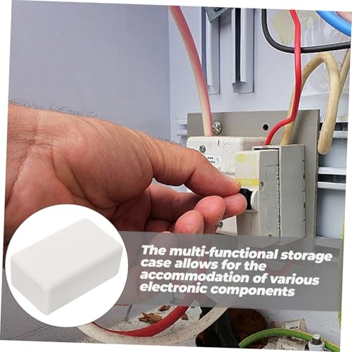 Gatuida 2 Stück Elektrische Kunststoff verteilerdose Weiß Robuste Power Junction Box mit Guter Wärmeableitung Vielseitiges Gehäuse für Elektronik projekte Einfache Montage und Hohe Gatuida 2 Stück Elektrische Kunststoff verteilerdose Weiß Robuste Power Junction Box mit Guter Wärmeableitung Vielseitiges Gehäuse für Elektronik projekte Einfache Montage und Hohe von Gatuida