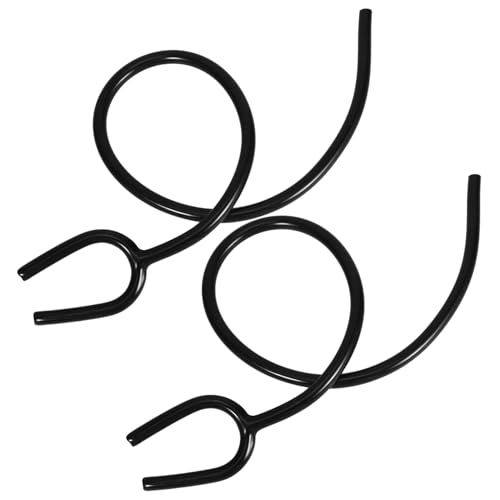 Gatuida 2 Stück Ersatzschlauch Y Förmiges Flexibles PVC Rohr mit Dicker Wand für Klare Klangübertragung Langlebig Kompatibel mit Verschiedenen Modellen für Pflege und Klinikgebrauch von Gatuida