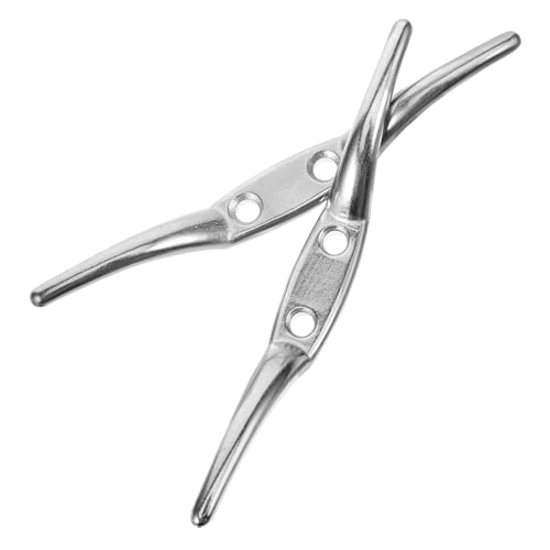 Gatuida 2 Stück Flaggenklammern für Fahnenmast Rostfrei Wetterbeständig Starke Haltekraft Vielseitig Einsetzbar für Gartenflaggenständer und Seilbefestigung von Gatuida