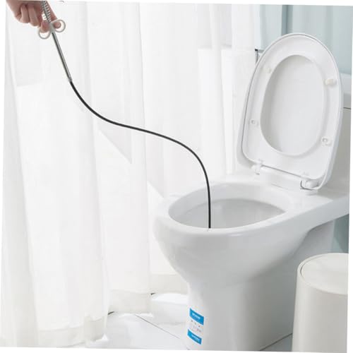 Gatuida 2 Stück Flexibles Rohrreinigungsset mit Greifhaken aus Edelstahl Langlebiges Multifunktions abflussreiniger werkzeug für Küche Bad und Toiletten und Lang zum Entfernen von Haaren Gatuida 2 Stück Flexibles Rohrreinigungsset mit Greifhaken aus Edelstahl Langlebiges Multifunktions abflussreiniger werkzeug für Küche Bad und Toiletten und Lang zum Entfernen von Haaren von Gatuida