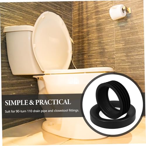 Gatuida 2 Stück Gummi dichtung für Waschbecken Abflussrohr Flexibler Dichtungsring Langlebige Gummi hosendichtung für Badezimmer armaturen Ersatz für Wasser Gartenschläuche von Gatuida