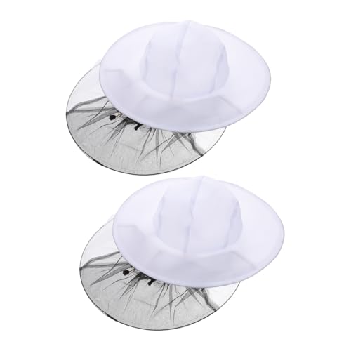 Gatuida 2 Stück Imkerhut Weiß mit Feinem Atmungsaktivem Moskitonetz Gesichtsschutz Bienenzucht Schutznetz für Outdoor und Imkerei Gatuida 2 Stück Imkerhut Weiß mit Feinem Atmungsaktivem Moskitonetz Gesichtsschutz Bienenzucht Schutznetz für Outdoor und Imkerei von Gatuida