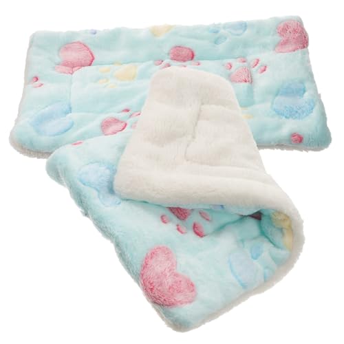Gatuida 2 Stück Kleine Haustier Schlafmatte aus Dickem Korallenfleece Warme Quadratische Thermopads für Hamster Meerschweinchen rutschfeste Weiche Kuscheldecken für Kleintiere Vielseitig Gatuida 2 Stück Kleine Haustier Schlafmatte aus Dickem Korallenfleece Warme Quadratische Thermopads für Hamster Meerschweinchen rutschfeste Weiche Kuscheldecken für Kleintiere Vielseitig von Gatuida