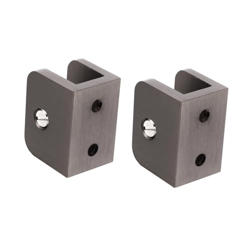 Gatuida 2 Stück Kupfer Glas Halter Flachrücken Glasklemme Glasbefestigung ohne Bohren für Glasregale Badezimmer Wohnzimmer Treppen Geländer Zubehör Gatuida 2 Stück Kupfer Glas Halter Flachrücken Glasklemme Glasbefestigung ohne Bohren für Glasregale Badezimmer Wohnzimmer Treppen Geländer Zubehör von Gatuida