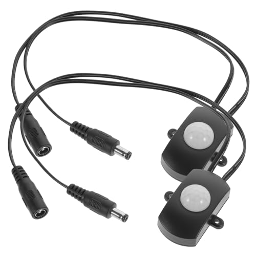 Gatuida 2 Stück LED Sensor Controller Pir Bewegungsmelder Lichtschalter mit Dc Stecker Infrarot LED Streifen Sensor für Innen und Außenbeleuchtung Energiesparend und Installieren Gatuida 2 Stück LED Sensor Controller Pir Bewegungsmelder Lichtschalter mit Dc Stecker Infrarot LED Streifen Sensor für Innen und Außenbeleuchtung Energiesparend und Installieren von Gatuida