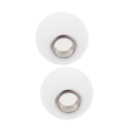 Gatuida 2 Stück Lampenschirm Frosted Kugel Lampenschirm Ersatz für Pendelleuchte Wohnzimmer Schlafzimmer Küche Modern Minimalistisch von Gatuida