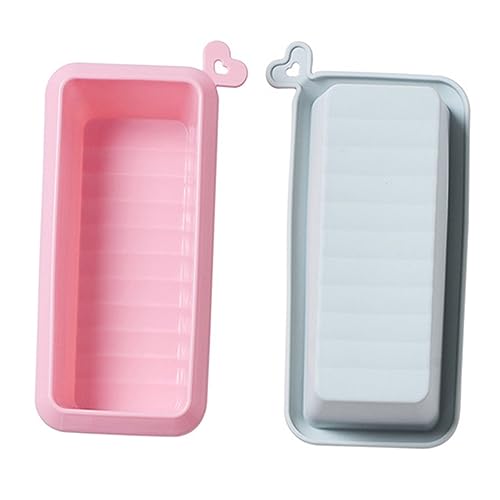 Gatuida 2 Stück Lebensmittelechte Silikonbackform Rechteckige Antihaftende DIY Backformen für Kuchen und Toast Spülmaschinenfest Platzsparend mit Aufhängehaken für Haushalt und Backofen Gatuida 2 Stück Lebensmittelechte Silikonbackform Rechteckige Antihaftende DIY Backformen für Kuchen und Toast Spülmaschinenfest Platzsparend mit Aufhängehaken für Haushalt und Backofen von Gatuida