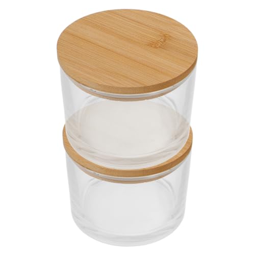 Gatuida 2 Stück Leere Glas Kerzengläser mit Deckel Große Öffnung DIY Teelichthalter Dekorative Kerzendosen für Tischdeko Vielseitig für Bar Zuhause Romantische Atmosphäre Gatuida 2 Stück Leere Glas Kerzengläser mit Deckel Große Öffnung DIY Teelichthalter Dekorative Kerzendosen für Tischdeko Vielseitig für Bar Zuhause Romantische Atmosphäre von Gatuida