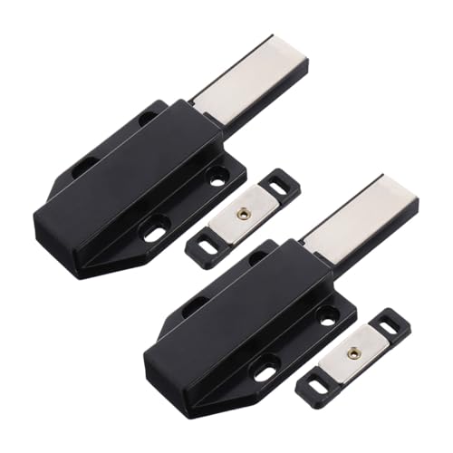 Gatuida 2 Stück Magnetischer Push to open Türverschluss für Küchenschränke Geräuschloser Self locking Magnetlatch Robuste Feder Geeignet für Schlafzimmer Wohnzimmermöbel Gatuida 2 Stück Magnetischer Push to open Türverschluss für Küchenschränke Geräuschloser Self locking Magnetlatch Robuste Feder Geeignet für Schlafzimmer Wohnzimmermöbel von Gatuida