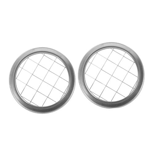 Gatuida 2 Stück Mason Jar Deckel mit Blumengitter Einmachglas Deckel für Arrangements Sprout Kultivierung und DIY Blumenvase und Langlebig Einfache Gatuida 2 Stück Mason Jar Deckel mit Blumengitter Einmachglas Deckel für Arrangements Sprout Kultivierung und DIY Blumenvase und Langlebig Einfache von Gatuida