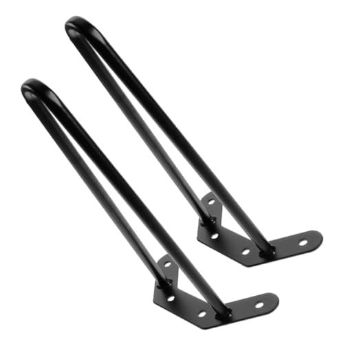 Gatuida 2 Stück Metall Tischbeine Haarnadel Tischgestell für DIY Möbel Höhenverstellbare Tischfüße für Couchtisch Schreibtisch und Nachttisch Stabil und Langlebig von Gatuida