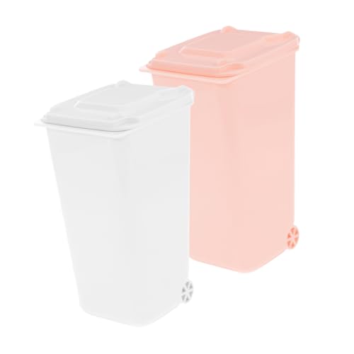 Gatuida 2 Stück Mini Tischabfalleimer mit Deckel Kompakter Schreibtisch Mülleimer und Tragbarer Stifthalter Geruchsneutraler Desktop Organizer für Büro Schlafzimmer Arbeitsplatz Gatuida 2 Stück Mini Tischabfalleimer mit Deckel Kompakter Schreibtisch Mülleimer und Tragbarer Stifthalter Geruchsneutraler Desktop Organizer für Büro Schlafzimmer Arbeitsplatz von Gatuida