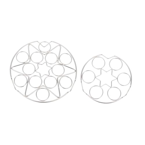 Gatuida 2 Stück Multifunktionale Eier Dampfgarer mit Wärmebeständigem für Zubereitung von Eiern im Haushalt für Optimale Kapazität Gatuida 2 Stück Multifunktionale Eier Dampfgarer mit Wärmebeständigem für Zubereitung von Eiern im Haushalt für Optimale Kapazität von Gatuida