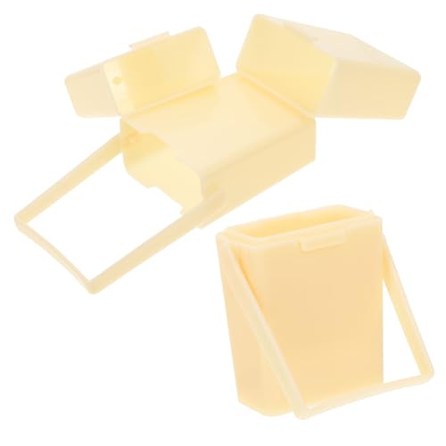 Gatuida 2 Stück Pinselreiniger Eimer mit Griff Praktischer Abnehmbarer Haushalts brush Washer Multifunktional als Farbbehälter Platzsparend Wiederverwendbar für Künstler Maler von Gatuida