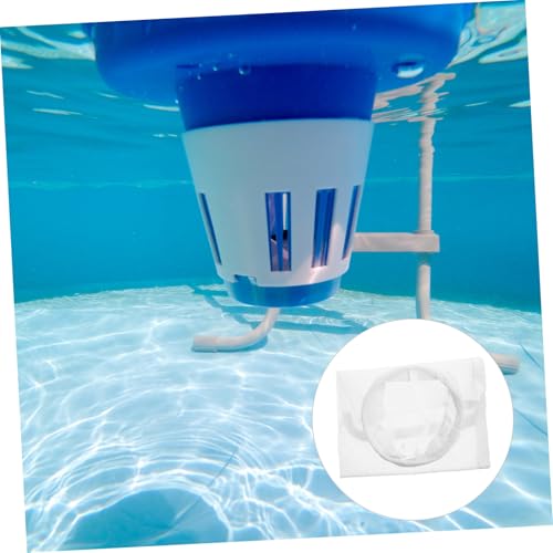 Gatuida 2 Stück Pool Skimmer Socks Mikrofaser Filterbeutel Nylon Schwimmbad Reinigungstasche Wiederverwendbar Leicht und Praktisch für Poolfilter und Skimmerkorb von Gatuida
