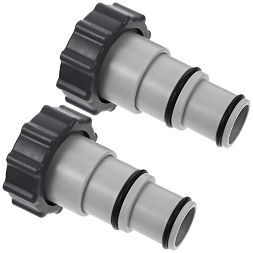 Gatuida 2 Stück Poolschlauch Adapter Schnelle Verbindung für Poolzubehör Ersatzschlauch Adapter Strapazierfähigem Material Passend für Poolpumpen und Schlauchsysteme Gatuida 2 Stück Poolschlauch Adapter Schnelle Verbindung für Poolzubehör Ersatzschlauch Adapter Strapazierfähigem Material Passend für Poolpumpen und Schlauchsysteme von Gatuida