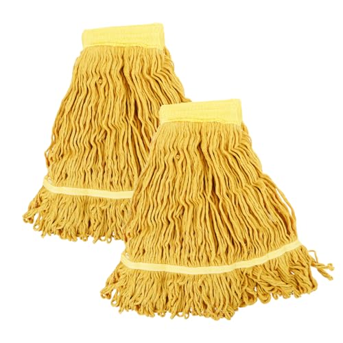 Gatuida 2 Stück Reusable Mop Head für Industriemopps Hochabsorbierender Wischmopp Kopf für Fliesen und Installieren und Langlebig Gatuida 2 Stück Reusable Mop Head für Industriemopps Hochabsorbierender Wischmopp Kopf für Fliesen und Installieren und Langlebig von Gatuida