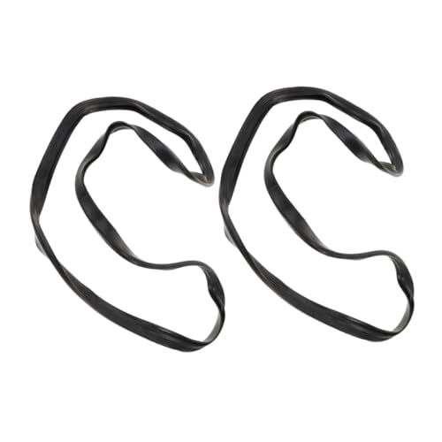 Gatuida 2 Stück Salon Stuhl Gummiring Elastisch rutschfest Bodenschutz Ersatz für Friseurstuhl Basis Ring Barbershop Zubehör Robust Langlebig von Gatuida