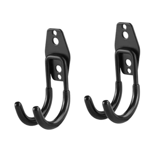 Gatuida 2 Stück Schwere Metall wandhaken Robust Belastbar Praktische Aufbewahrung für Garage Fahrrad Garten Werkzeughalter Schwarz Kleine Biegung Gatuida 2 Stück Schwere Metall wandhaken Robust Belastbar Praktische Aufbewahrung für Garage Fahrrad Garten Werkzeughalter Schwarz Kleine Biegung von Gatuida
