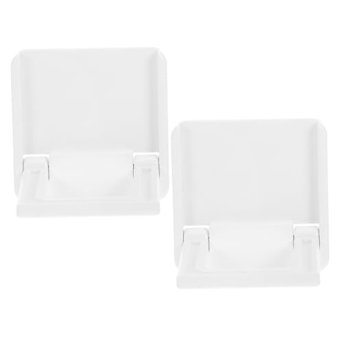 Gatuida 2 Stück Selbstklebende Robuste Quadratische Schrankgriff Türen und Verschleißfest Faltbar Bohrfrei Geeignet für Glatte Oberflächen Wie Glas Fliesen für Küchen Kleiderschränke von Gatuida