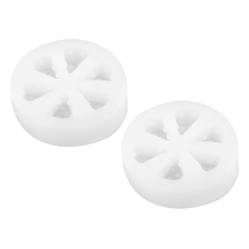 Gatuida 2 Stück Silikon Backform Teilig Käseform Antihaft Schokoladenform für Kuchen Kerzen DIY Fondant Design Langlebig Umweltfreundlich Geschenkidee von Gatuida