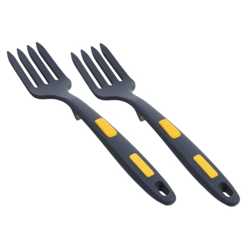 Gatuida 2 Stück Silikon Kochgabel Flexible und Hitzebeständige Kochutensilien Ergonomischer Griff für Rühren und Servieren von Spaghetti und Anderen Gerichten Gatuida 2 Stück Silikon Kochgabel Flexible und Hitzebeständige Kochutensilien Ergonomischer Griff für Rühren und Servieren von Spaghetti und Anderen Gerichten von Gatuida