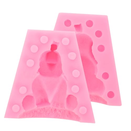 Gatuida 2 Stück Silikonform Elefant Flexible Resin Gießform für Seife Kuchen Dekoration DIY Handwerk Bpa Frei Langlebig Leicht zu Reinigen von Gatuida