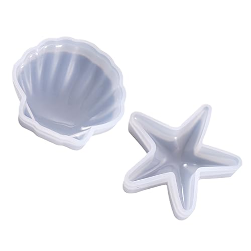 Gatuida 2 Stück Silikonform Meeresmotive und Seestern Flexibel Lebensmittelecht Antihaftend für DIY Kerzen Seife Basteln Ocean Design Handarbeit Dekoration Gatuida 2 Stück Silikonform Meeresmotive und Seestern Flexibel Lebensmittelecht Antihaftend für DIY Kerzen Seife Basteln Ocean Design Handarbeit Dekoration von Gatuida
