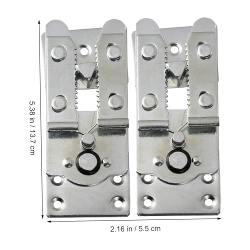 Gatuida 2 Stück Sofa Eckverbinder aus Robustem Möbelverbinder für Flexible Polstermöbel Korrosionsbeständig Schlankes Design mit Versenkten Schraublöchern Einfache Montage für Wohnzimmer von Gatuida
