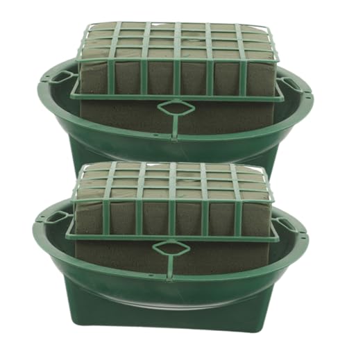 Gatuida 2 Stück Teiliges Blumenschaum mit Schale und Käfig Feuchtigkeitsabsorbierender Steckschaum für Blumenarrangements Langlebiges DIY Blumenbasis Werkzeug für Trocken und Frischblumen Gatuida 2 Stück Teiliges Blumenschaum mit Schale und Käfig Feuchtigkeitsabsorbierender Steckschaum für Blumenarrangements Langlebiges DIY Blumenbasis Werkzeug für Trocken und Frischblumen von Gatuida