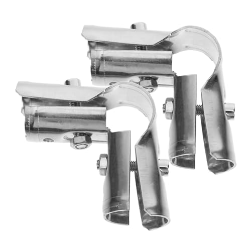 Gatuida 2 Stück Teiliges Gewächshaus Rohrverbinder Verzinkte Stahlrohr Adapter mit Korrosionsschutz Robuste Dreifache Metallklemme in Stahlfarbe Langlebig und Einfach zu Montieren für Gatuida 2 Stück Teiliges Gewächshaus Rohrverbinder Verzinkte Stahlrohr Adapter mit Korrosionsschutz Robuste Dreifache Metallklemme in Stahlfarbe Langlebig und Einfach zu Montieren für von Gatuida