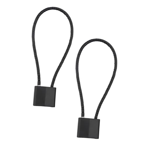 Gatuida 2 Stück Teiliges Kabelschloss aus Stahlseil Robustes Metall Fahrrad und Motorradsicherungsschloss mit Schlüssel Vielseitig für Fahrradrahmen Helm Koffer Scooter und Outdoor von Gatuida