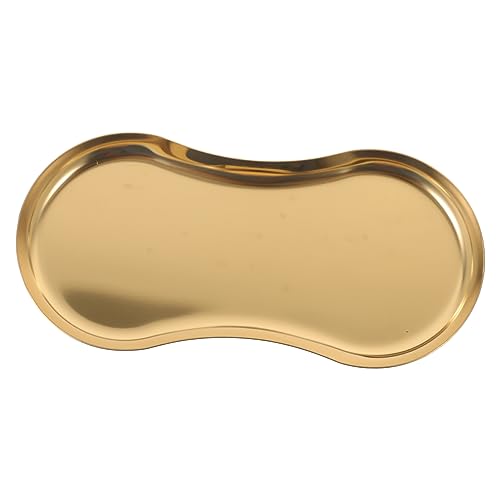 Gatuida 2 Stück Teiliges Metall Schmucktablett Nordic Stil Glattes Waschbares Ornaments Aufbewahrungs und Dekotablett für Kosmetik Schlüssel Kerzen Geeignet für Schlafzimmer Wohnzimmer Gatuida 2 Stück Teiliges Metall Schmucktablett Nordic Stil Glattes Waschbares Ornaments Aufbewahrungs und Dekotablett für Kosmetik Schlüssel Kerzen Geeignet für Schlafzimmer Wohnzimmer von Gatuida
