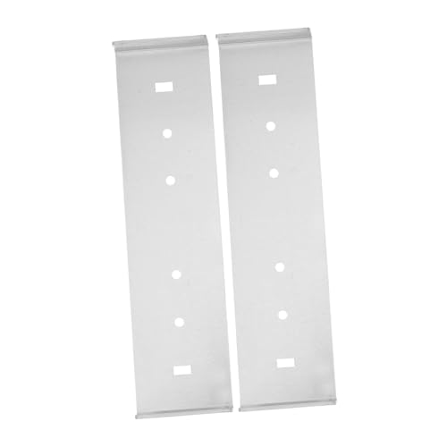 Gatuida 2 Stück Teiliges Montagehalterungs Briefkästen Robuste Halterung aus Metall für Sichere Befestigung an Holzpfosten Passend für Postkästen Platzsparendes Design Vielseitig von Gatuida