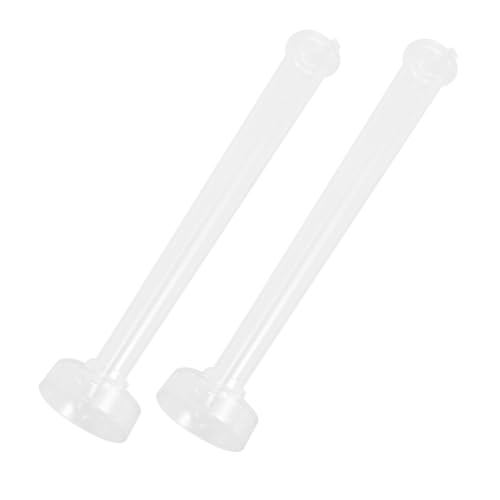 Gatuida 2 Stück Teiliges Transparentes Kerzen Gießform Flexible DIY Stabkerzenformen für Kreative Kerzenherstellung Langlebig Leicht zu Entformen für Handgemachte Kerzenprojekte von Gatuida