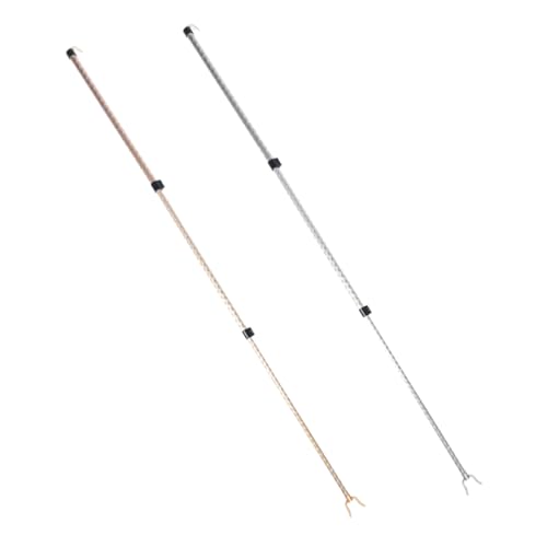 Gatuida 2 Stück Teiliges Verstellbares Teleskop Aluminium Kleiderstangen Ausziehbar und Robust Langlebig für Balkon und Haushalt Einfache Handhabung zum Trocknen und Aufhängen von Gatuida 2 Stück Teiliges Verstellbares Teleskop Aluminium Kleiderstangen Ausziehbar und Robust Langlebig für Balkon und Haushalt Einfache Handhabung zum Trocknen und Aufhängen von von Gatuida